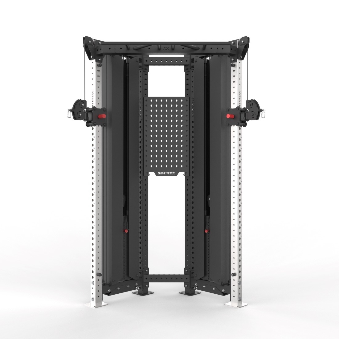 Crossmaxx XL 90 Degree Dual Pulley kabelstation med to justerbare remskiver til funktionel styrketræning i fitnesscenter eller avanceret home gym